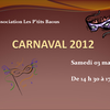 Programme du Carnaval 2012 actualisé