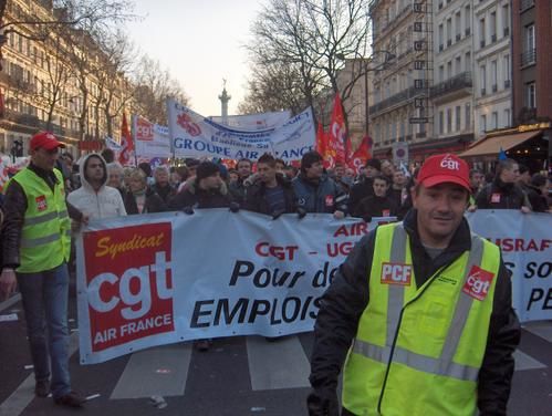 Le 29 janvier dernier, les travailleurs répondaient à l'appel unitaire des syndicats pour protester contre la politique de la droite. Nous ne payerons pas leur crise !