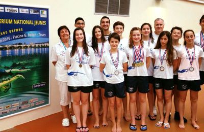 1er Critérium National Jeunes à Tours: 20 médailles pour le CNHC !