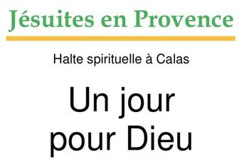 UN JOUR POUR DIEU 