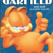 Tout d'abord deux chats bien espiègles Simon's Cat et Garfield,  2 agendas très illustrés.