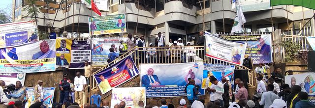 Bukavu : très souple, Jean-Jacques ELAKANO vice-gouverneur opte pour le changement de la constitution(meeting)