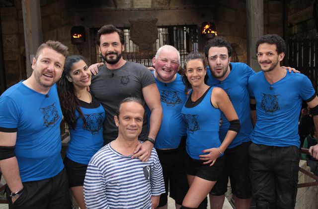 Fort Boyard ce samedi avec l'équipe de Bruno Guillon : photos du tournage.