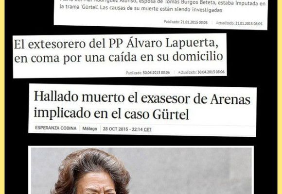 Miguel Blesa, Rita Barberá y las otras nueve muertes inesperadas relacionadas con la corrupción del PP y la trapa Gurtel