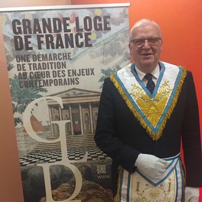 Perry Wiley Grand-Maître Honoris Causa de la Grande Loge de France