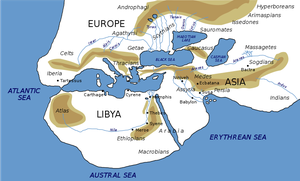 Libye antique ( Afrique du Nord)