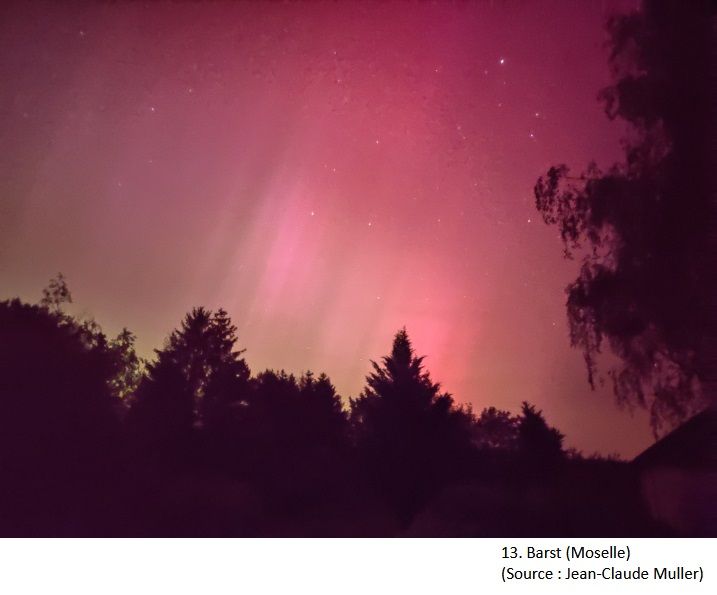 Science beauté aurores boréales France