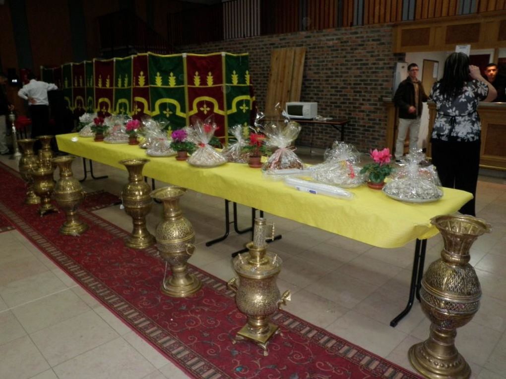 photo de la soirée orientale organisée par culture jeune à Montbard en novembre 2009