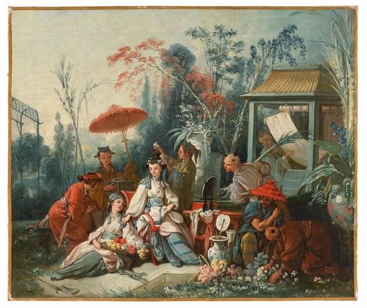 Des fêtes de Watteau à l'art du Rococo.
du Rococo au néo-classicisme