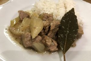 Veau au vin et au citron