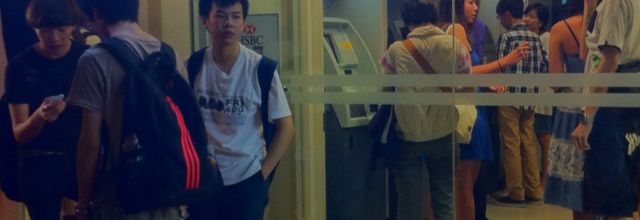 L'art de faire la queue a Hong Kong