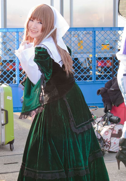 Photo Cosplay du Comiket 79 de Tokyo.