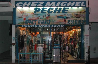 le magasin d'article de pêche du bassin d'arcachon