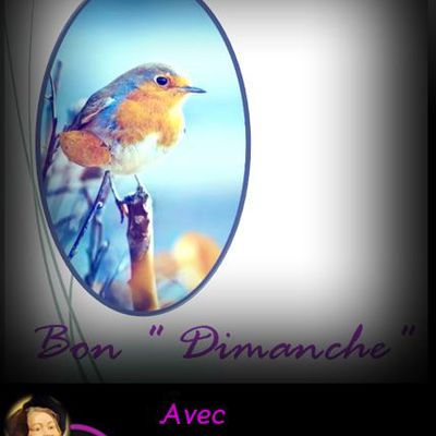 Le billet du dimanche............