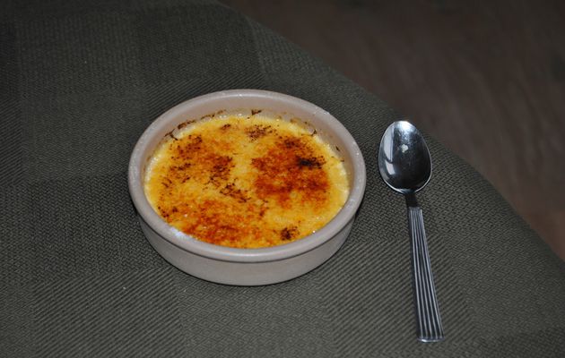 La crème brûlée du dimanche après midi ...