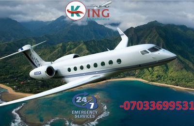 The King: Great Amenities by Air Ambulance Service in Kolkata