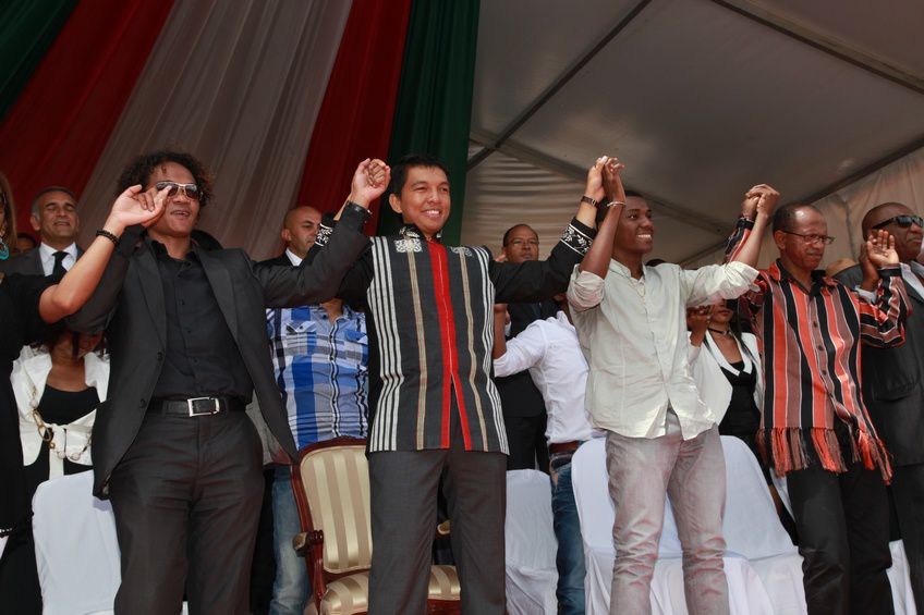 Dans le cadre du IIè anniversaire de la IVèRépublique, le couple présidentiel, Andry et Mialy Rajoelina, a inauguré le «Coliseum de Madagascar» sis à Antsonjombe. 4è partie. Photos: Harilala Randrianarison