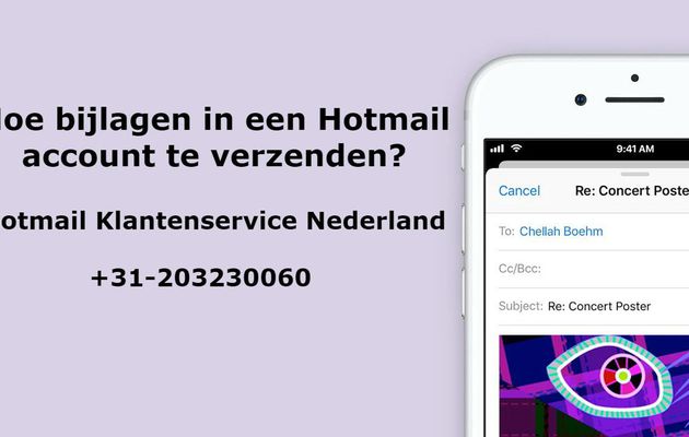 Hoe bijlagen in een Hotmail-account te verzenden?