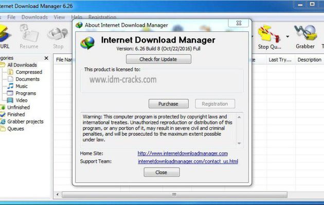 Download IDM Crack 6.27 Build 1 + Licence free  