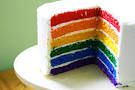Le rainbow cake 