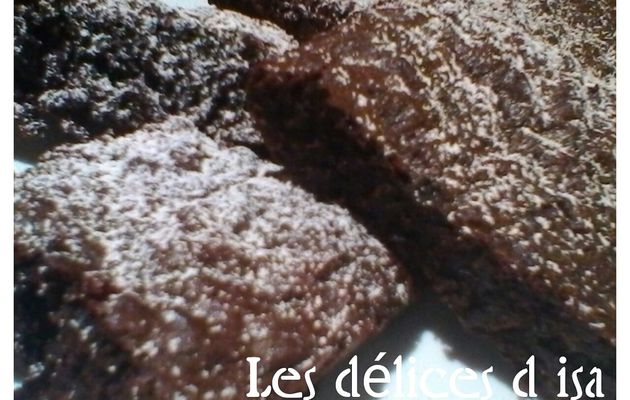 Brownies au chocolat coco