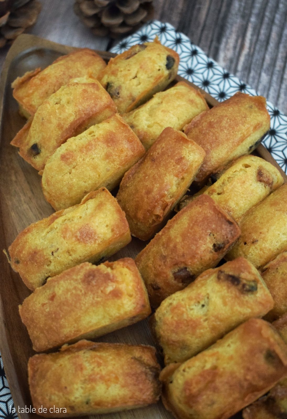 Financiers chorizo