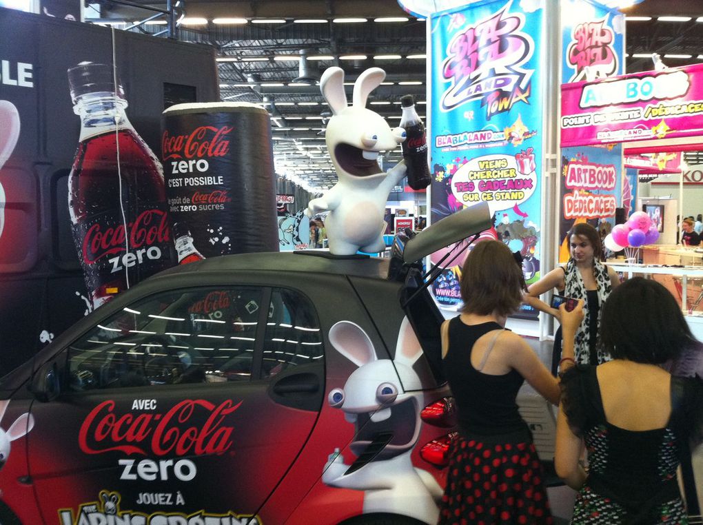 Photos de la 11ème édition de Japan Expo - Partie 1. Parc des Expositions de Villepinte. Juillet 2010