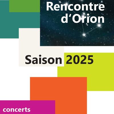 RENCONTRE d'ORION : Soirée lecture (le 22 juin) et concert d'accordéon (le 27 juin)