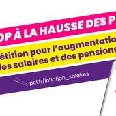 Stop à la hausse des prix - Pétition pour l'augmentation des salaires et des pensions !