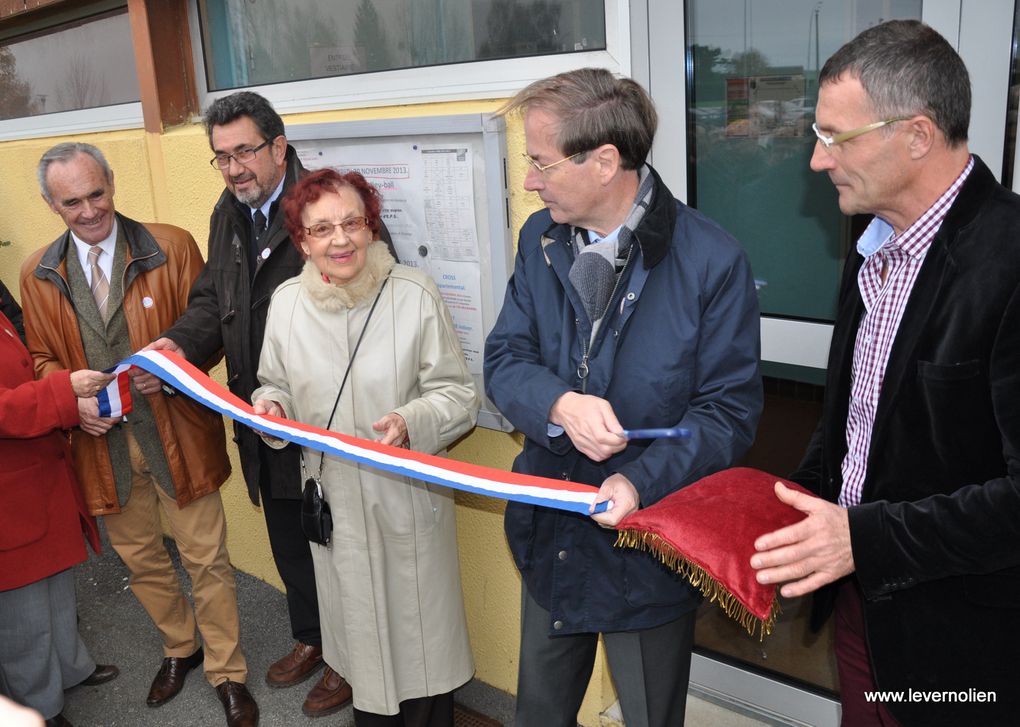 Inauguration du gymnase Jaques Bayet à Verneuil le 11 Novembre 2013