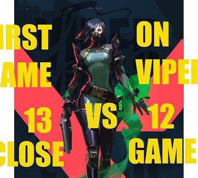 Première game de Viper sur VALORANT