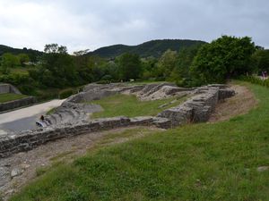 Le Théâtre Antique d'Alba-La-Romaine (Ardèche 07400)