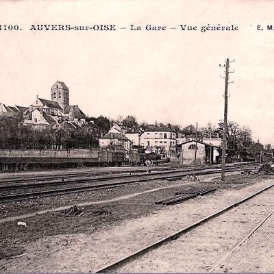 CP gare d'Auvers sur Oise n°2