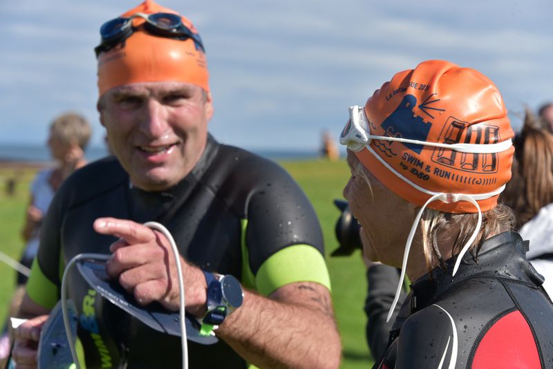 Saint Vaast la Hougue : Swim and Run