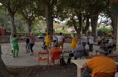 Sardanes et les Al Chemist pour la fête d'arago à Estagel