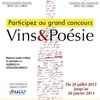 6ème édition de Vins et Poésie