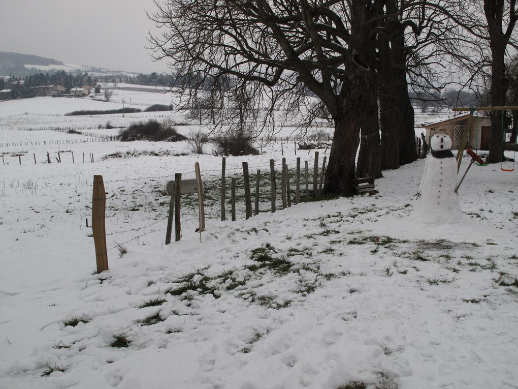 Brindas sous la neige