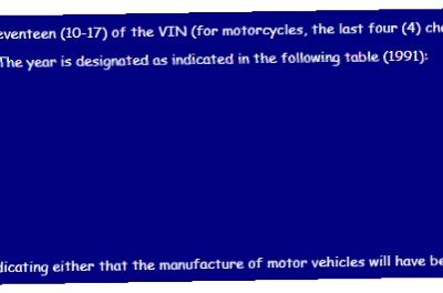 Goldwing - Le V.I.N. Identification savoir déchiffrer la plaque constructeur châssis VIN