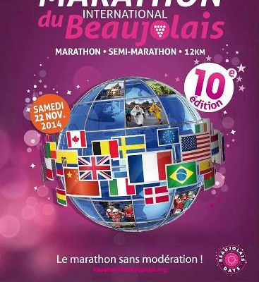 Marathon International du Beaujolais (Villefranche sur Saône, 22/11/14)