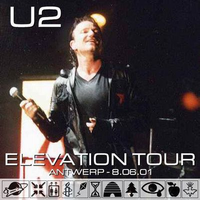 U2 -Elevation Tour -06/08/2001 -Anvers  Belgique - Sportpaleis #2