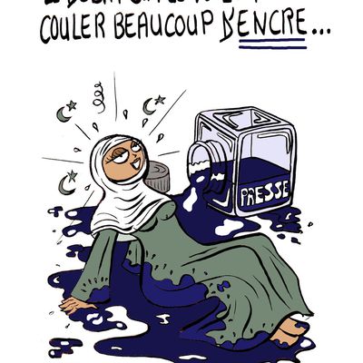 Le débat sur le voile fait couler beaucoup d'encre...