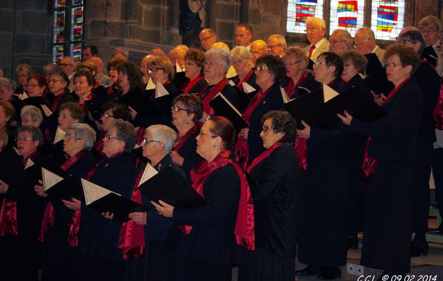 GOUESNOU 09 02 2014 concert en l'église par la Chorale de la Côte des Légendes