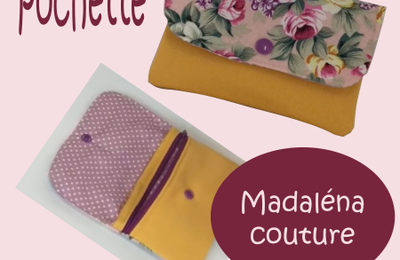 Pochette avec poche zippée de Madalena