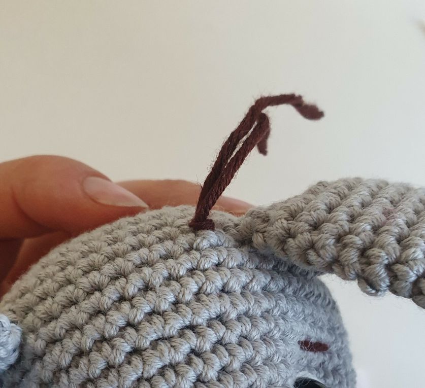 Petit âne au crochet