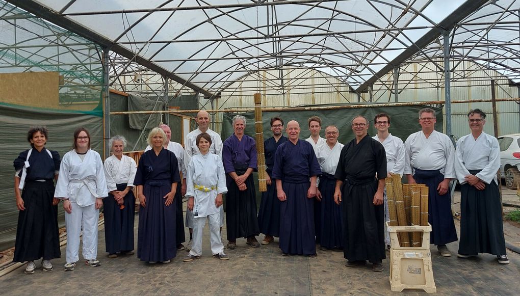 Après midi du 14 juillet : Iaido - Jodo - Suemonogiri ...................................... Barbecue !