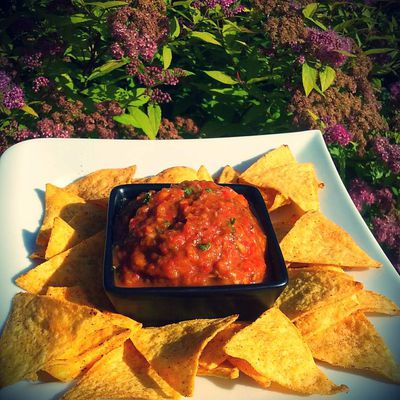 Tapenade de poivrons rouges et jaunes 