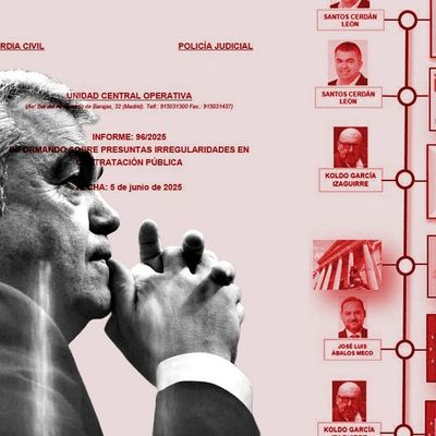 Diez años de la “organización criminal” de Santos Cerdán en el archivo secreto de Koldo 