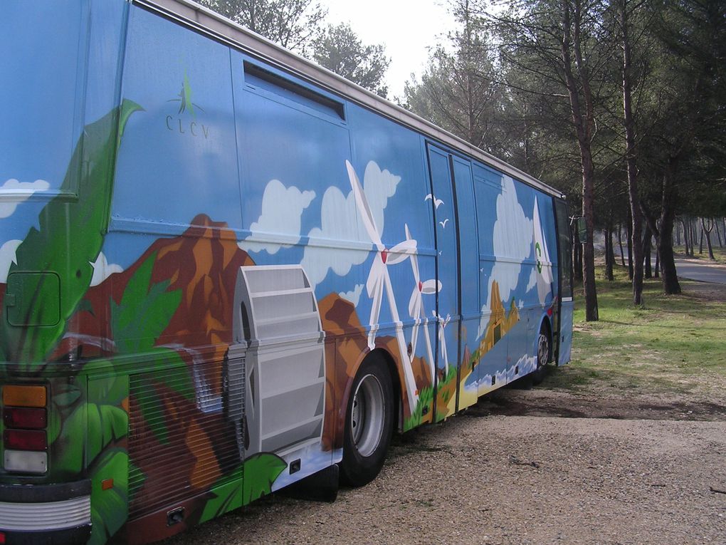 Bus exposition de 12 Métres
expo sur le théme de l'eau