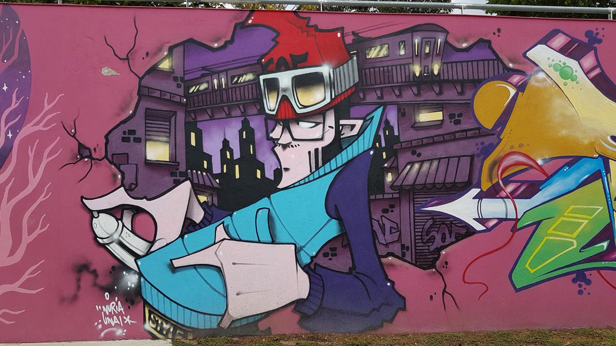 Street Art : Graffitis &amp; Fresques Murales 08191 Rubi (Catalunya)