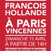 Meeting de François Hollande à Vincennes, le 15 avril